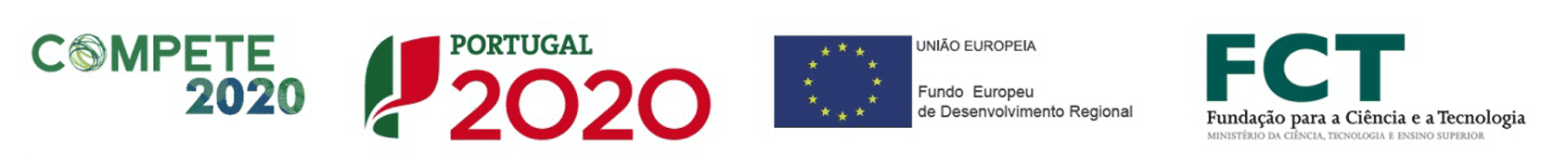 Compete, Portugal 2020, EU, FCT logos
